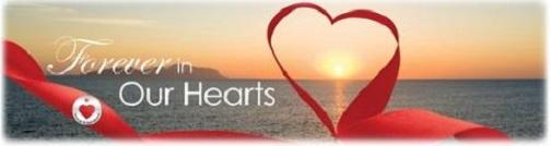 Forever in Our Hearts Sunset/Ribbon